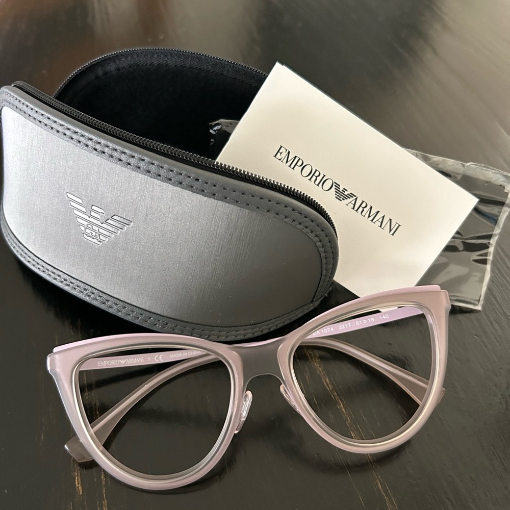 Emporio Armani Women's Pink Glasses